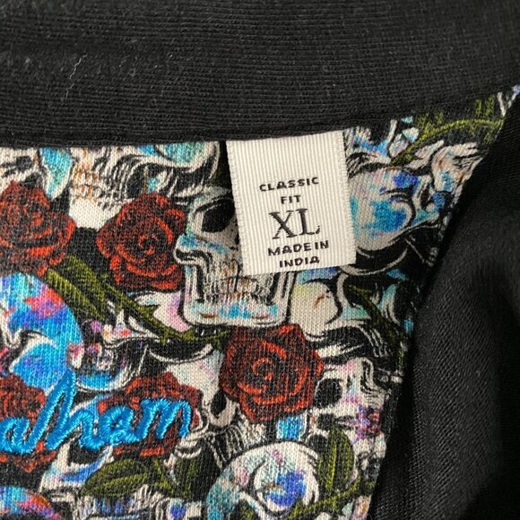 Robert Graham Polo Shirt XL Short Sleeve Black Classic Fit Cotton‎ Modal TP-2503 - Picture 5 of 6